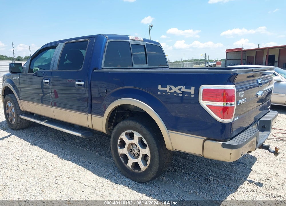 2011 FORD F-150 LARIAT VIN: 1FTFW1EF5BKD57113