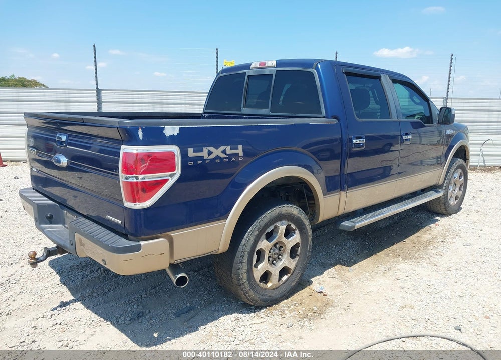 2011 FORD F-150 LARIAT VIN: 1FTFW1EF5BKD57113