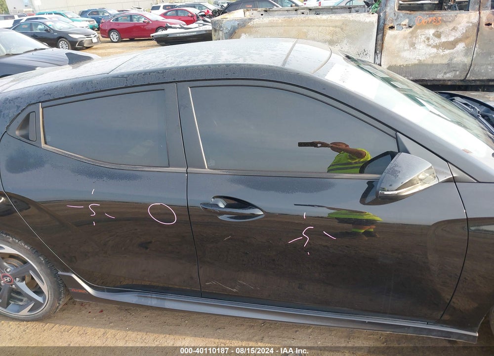 2019 HYUNDAI VELOSTER TURBO VIN: KMHTH6AB4KU010448