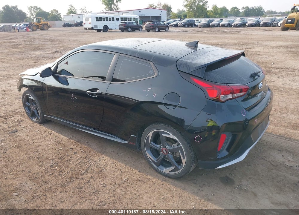 2019 HYUNDAI VELOSTER TURBO VIN: KMHTH6AB4KU010448