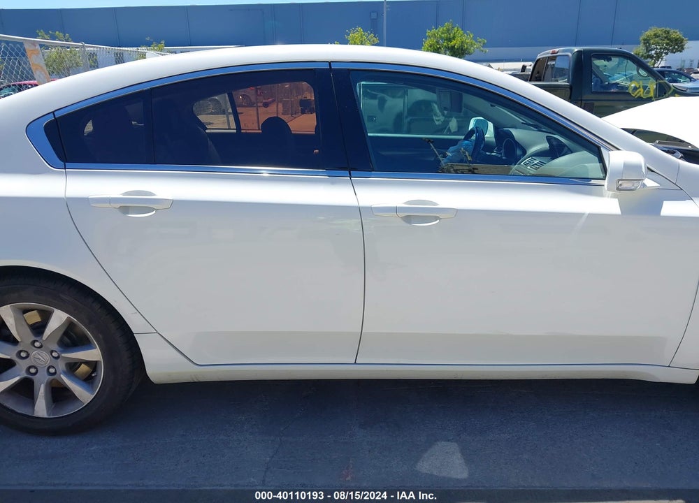 2012 ACURA TL VIN: 19UUA8F27CA029551