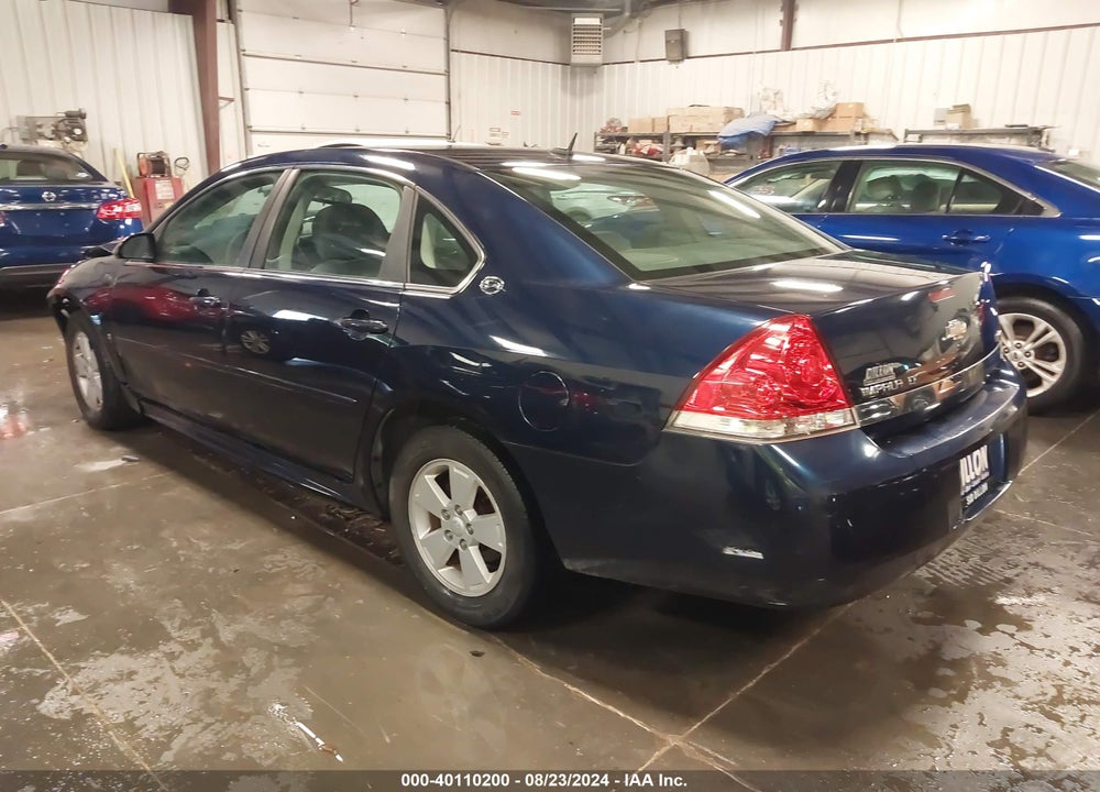 2009 CHEVROLET IMPALA LT VIN: 2G1WT57K591288601