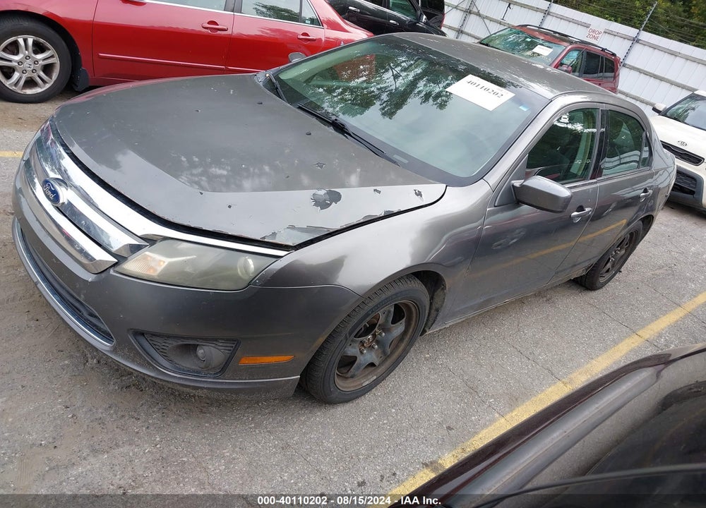 2011 FORD FUSION VIN: 3FAHP0HA6BR250587