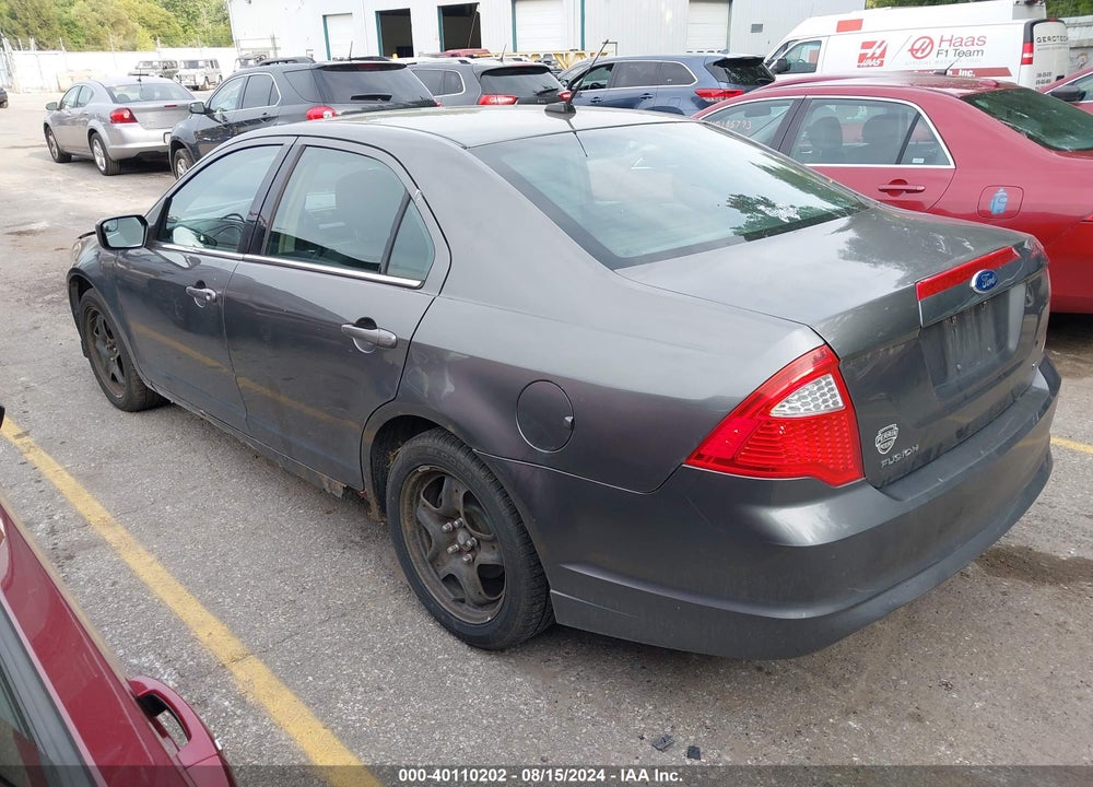 2011 FORD FUSION VIN: 3FAHP0HA6BR250587
