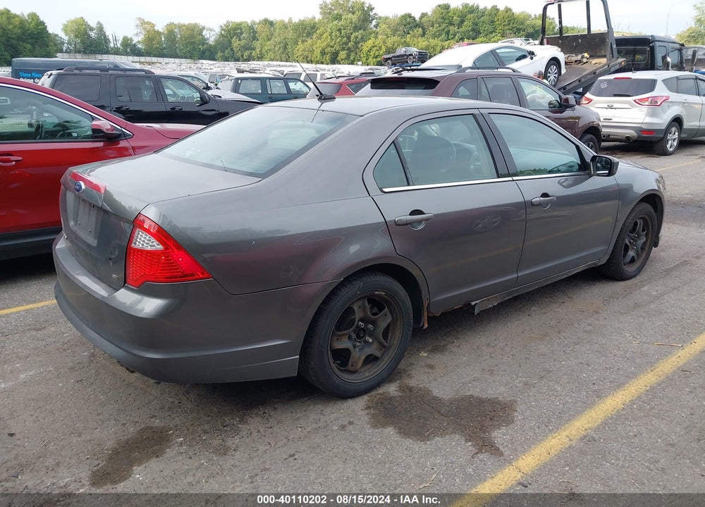 2011 FORD FUSION VIN: 3FAHP0HA6BR250587