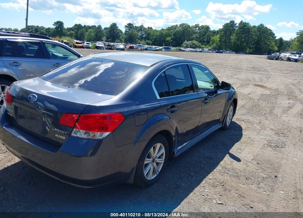 2012 SUBARU LEGACY 2.5I VIN: 4S3BMBA67C3039800