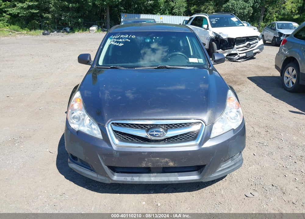 2012 SUBARU LEGACY 2.5I VIN: 4S3BMBA67C3039800