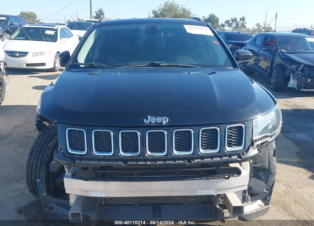 2019 JEEP COMPASS LATITUDE FWD VIN: 3C4NJCBB0KT855631