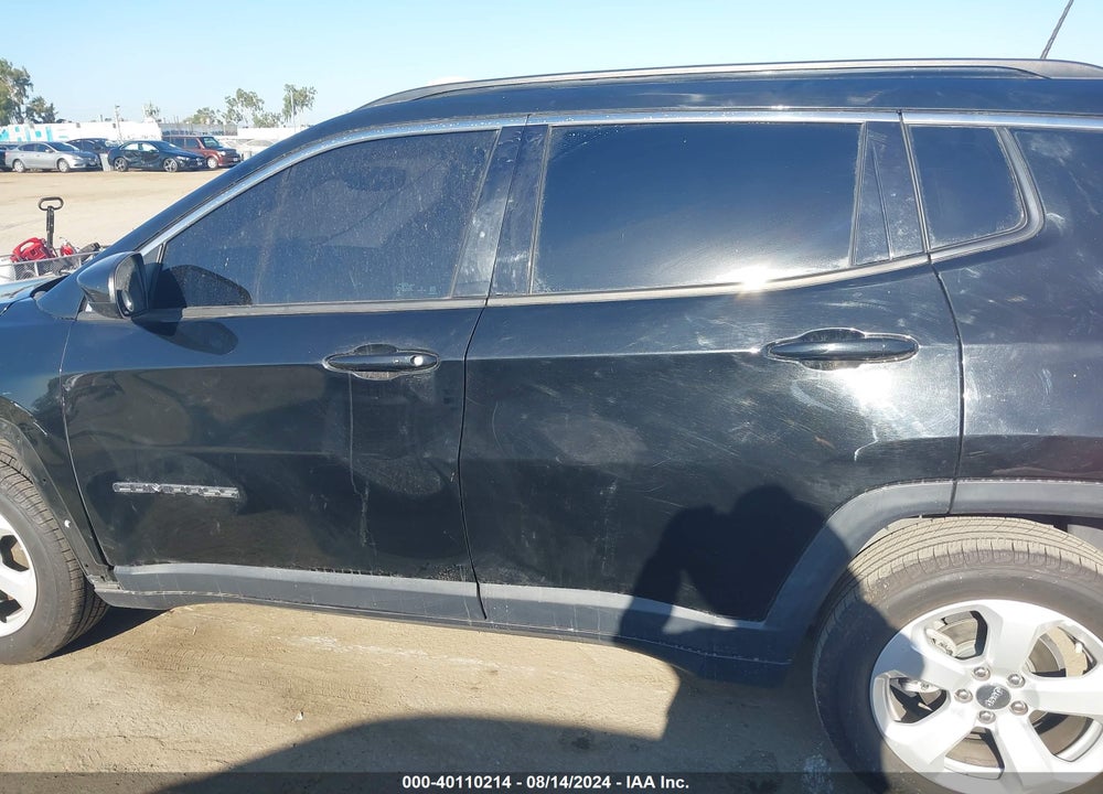 2019 JEEP COMPASS LATITUDE FWD VIN: 3C4NJCBB0KT855631