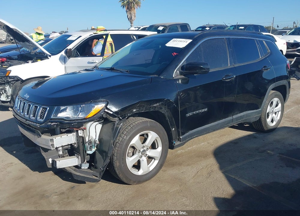 2019 JEEP COMPASS LATITUDE FWD VIN: 3C4NJCBB0KT855631