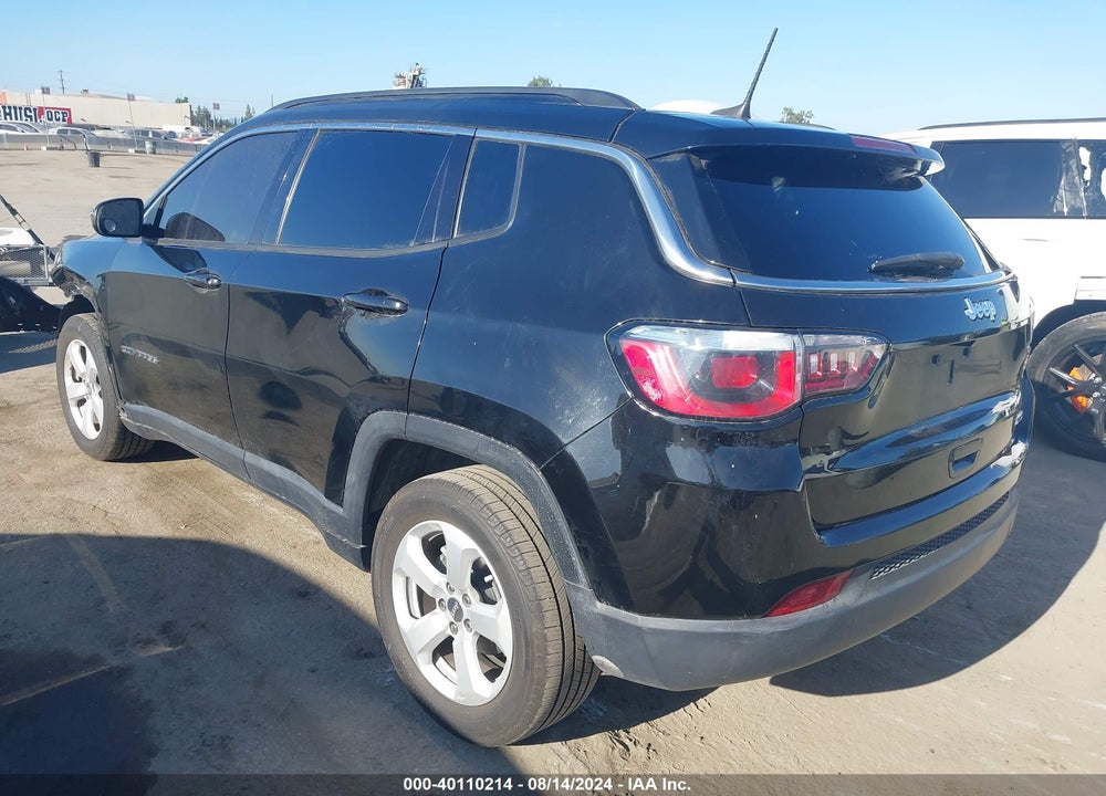 2019 JEEP COMPASS LATITUDE FWD VIN: 3C4NJCBB0KT855631