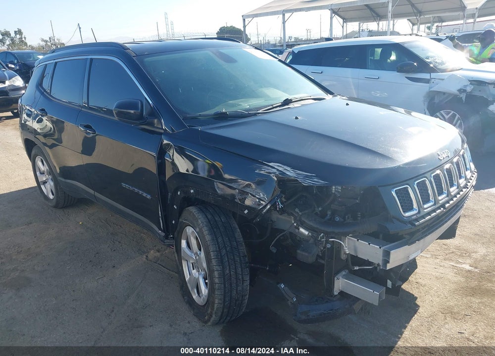 2019 JEEP COMPASS LATITUDE FWD VIN: 3C4NJCBB0KT855631