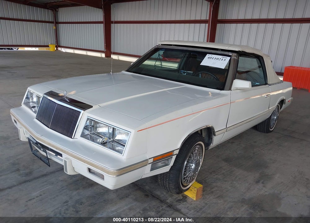 1982 CHRYSLER LEBARON MEDALLION VIN: 1C3BC55D3CG160320