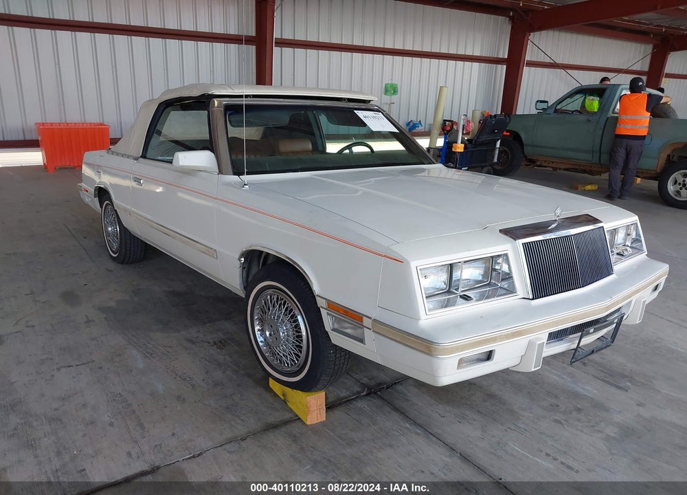1982 CHRYSLER LEBARON MEDALLION VIN: 1C3BC55D3CG160320