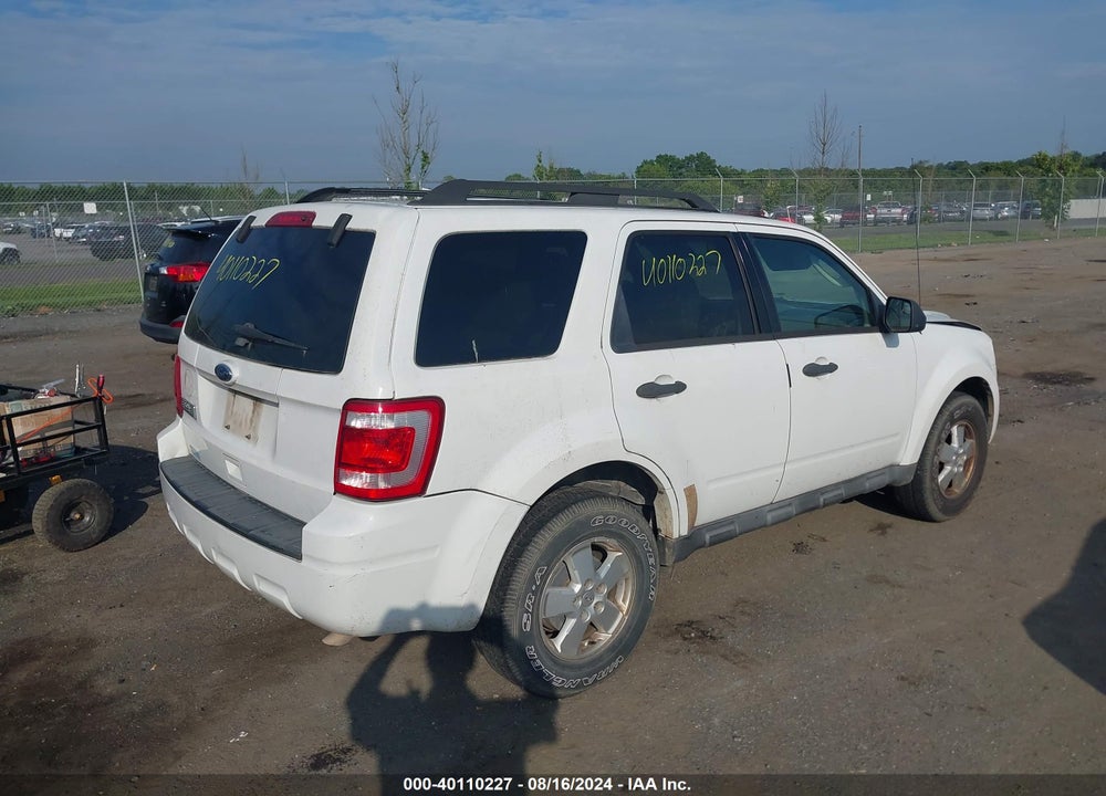 2010 FORD ESCAPE XLT VIN: 1FMCU9D78AKC91118