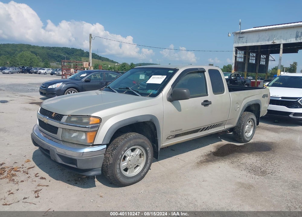 2004 CHEVROLET COLORADO LS VIN: 1GCDT196X48158522