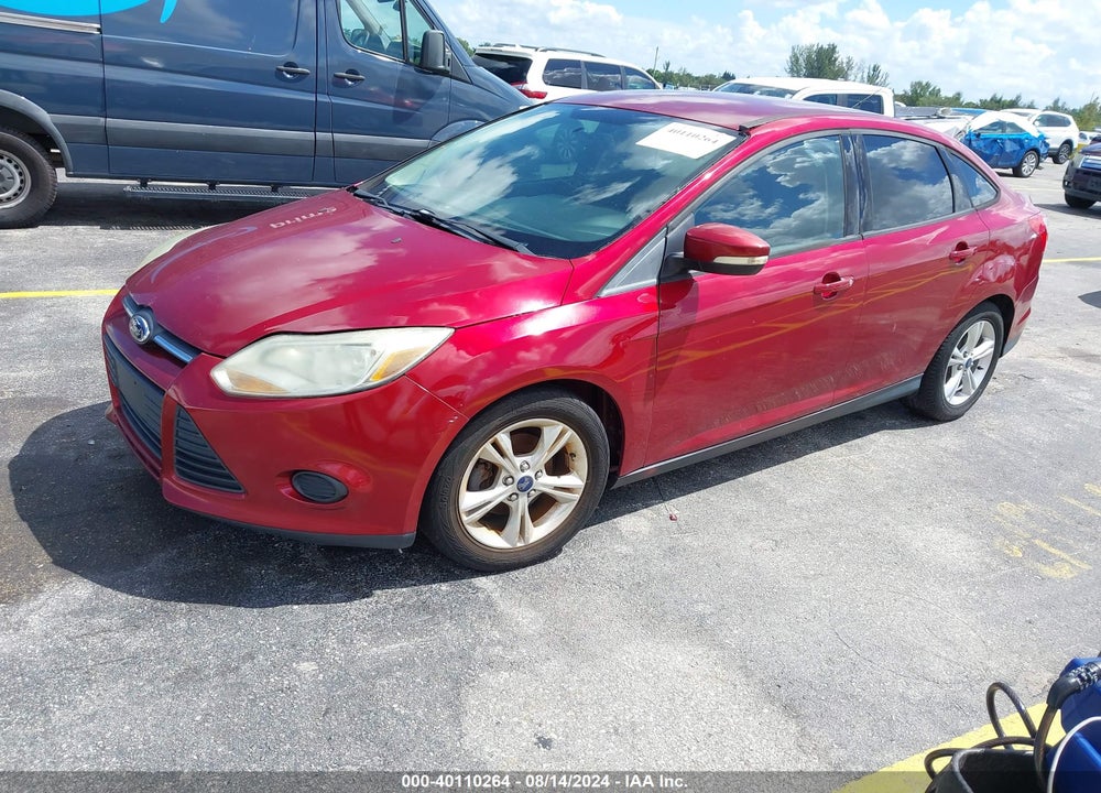 2014 FORD FOCUS SE VIN: 1FADP3F26EL278520