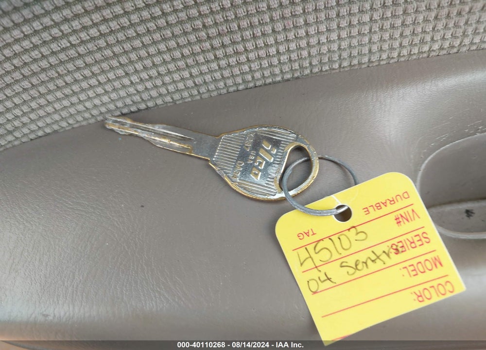 2004 NISSAN SENTRA 1.8S VIN: 3N1CB51D24L915563