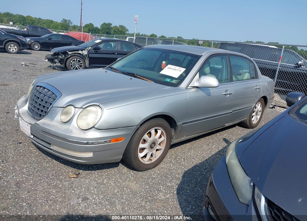 2005 KIA AMANTI VIN: KNALD124955073818
