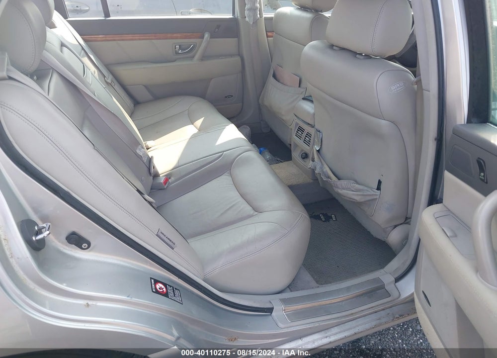 2005 KIA AMANTI VIN: KNALD124955073818