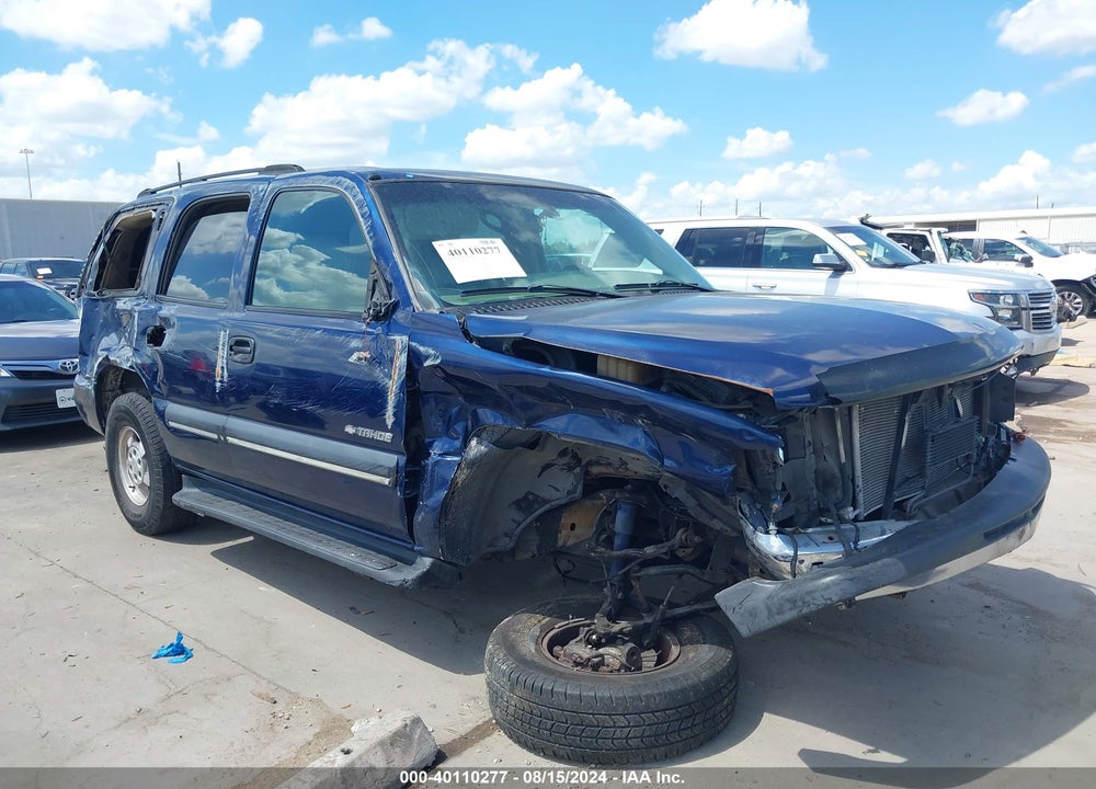2002 CHEVROLET TAHOE LS VIN: 1GNEC13Z12R222792
