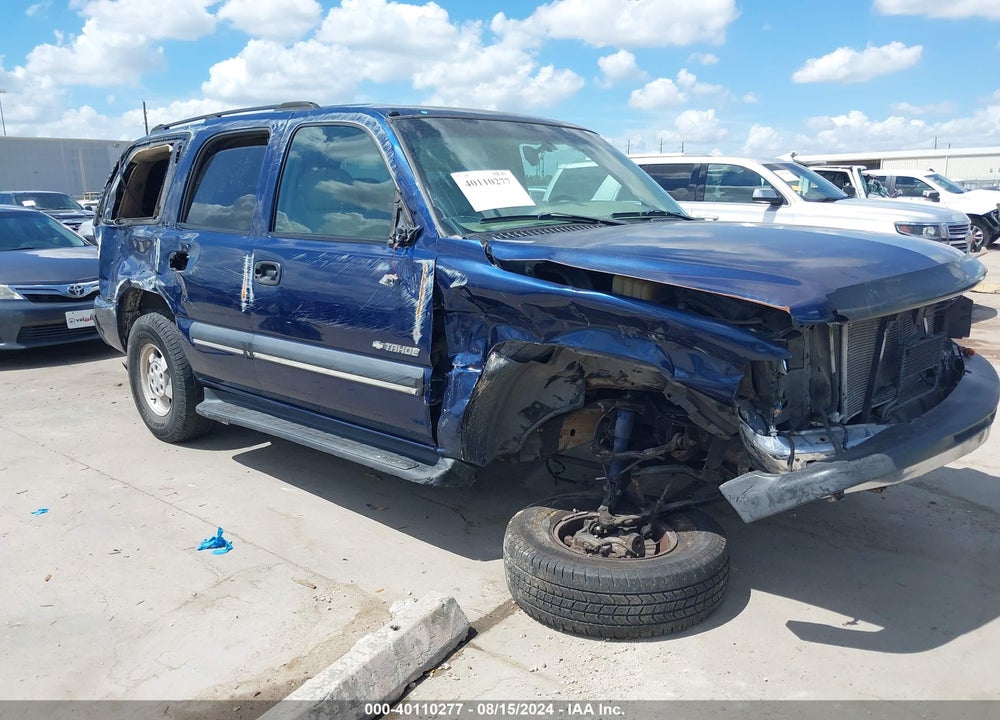 2002 CHEVROLET TAHOE LS VIN: 1GNEC13Z12R222792
