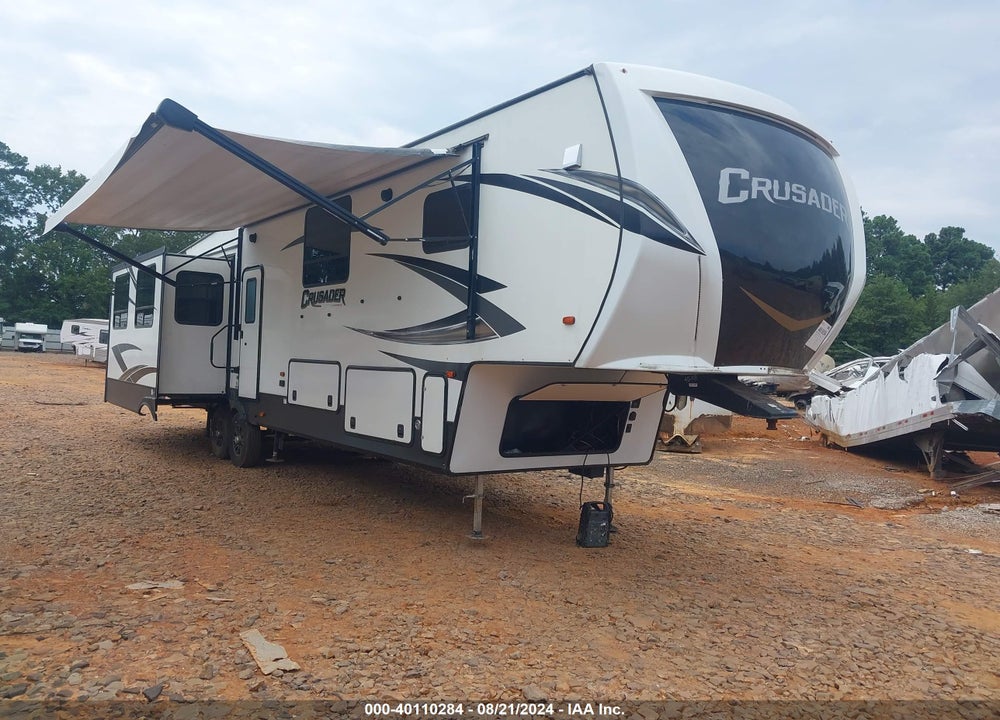 2019 FOREST RIVER PRIME T CRUSADER FIFTH WHEEL VIN: 5ZT3CS3B7KG124658