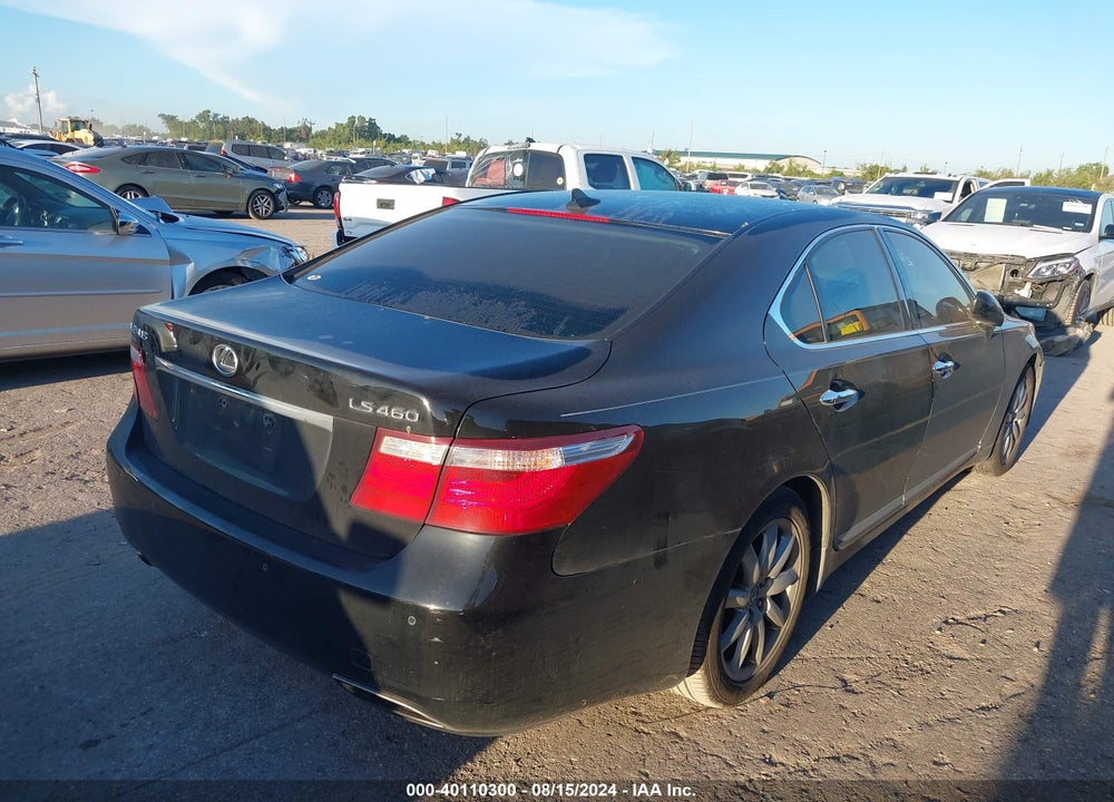 2007 LEXUS LS 460 VIN: JTHBL46F775050537