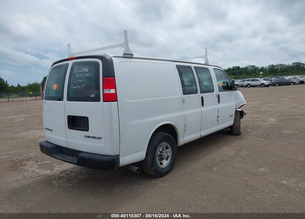 2006 CHEVROLET EXPRESS WORK VAN VIN: 1GCGG25UX61138746