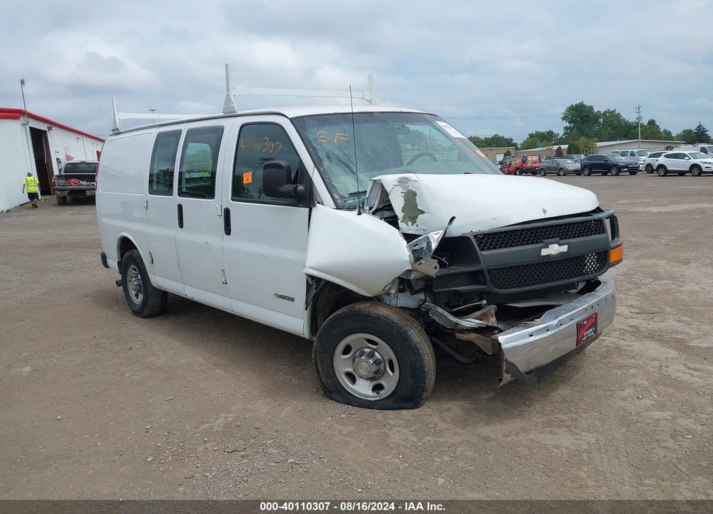 2006 CHEVROLET EXPRESS WORK VAN VIN: 1GCGG25UX61138746