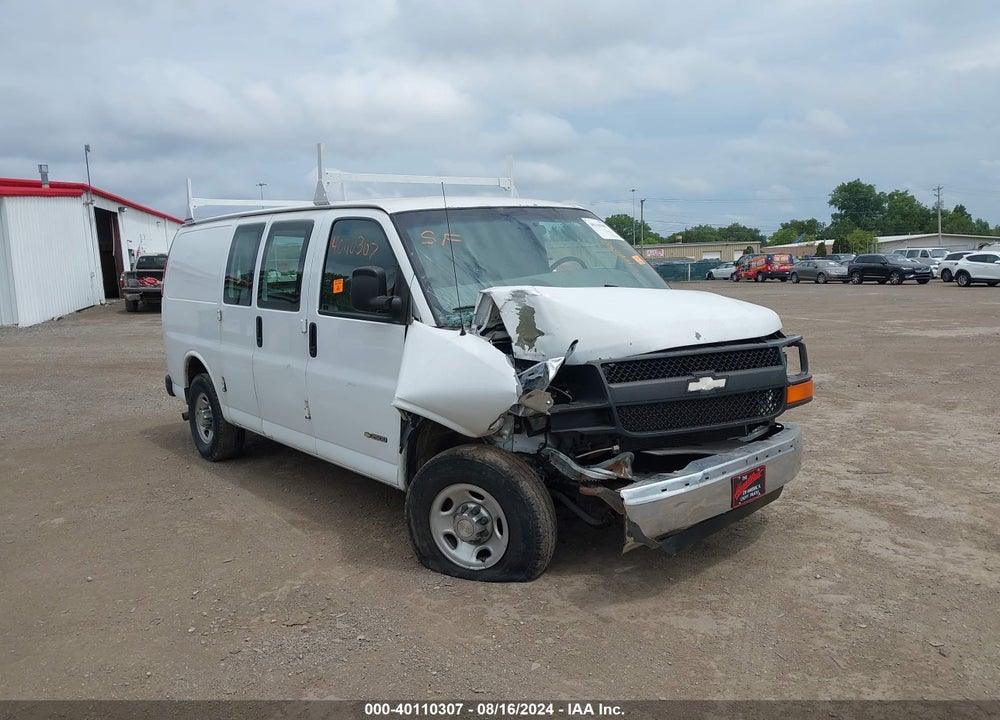 2006 CHEVROLET EXPRESS WORK VAN VIN: 1GCGG25UX61138746