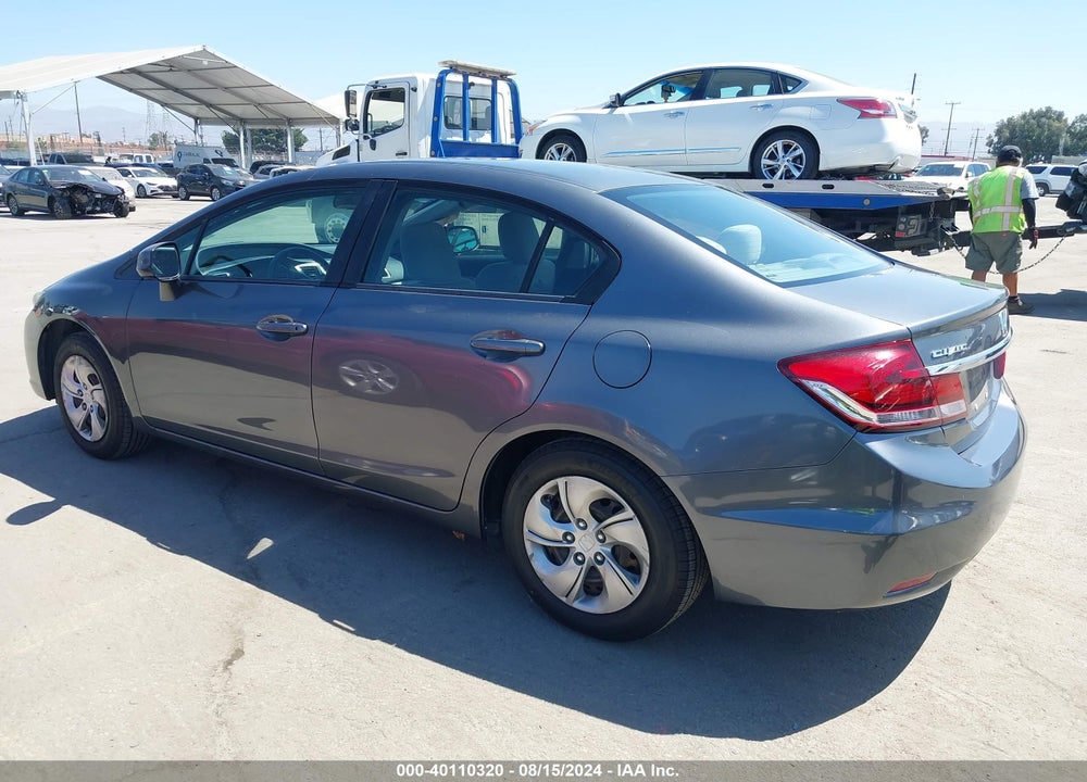 2013 HONDA CIVIC LX VIN: 19XFB2F53DE289178