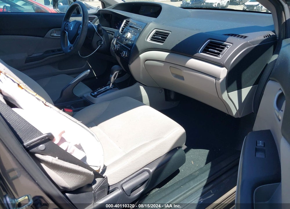 2013 HONDA CIVIC LX VIN: 19XFB2F53DE289178