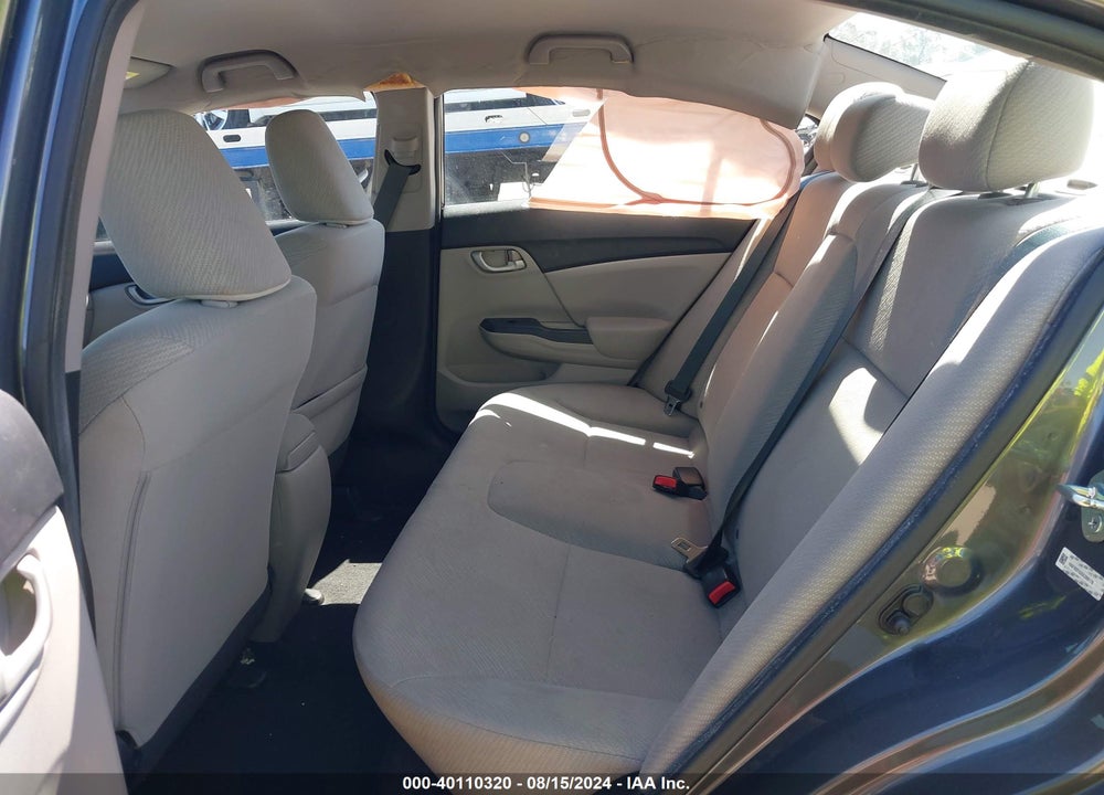 2013 HONDA CIVIC LX VIN: 19XFB2F53DE289178