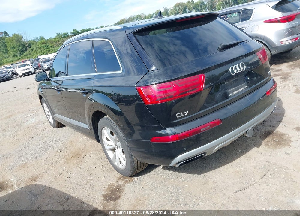 2017 AUDI Q7 3.0T PREMIUM VIN: WA1LAAF74HD029374