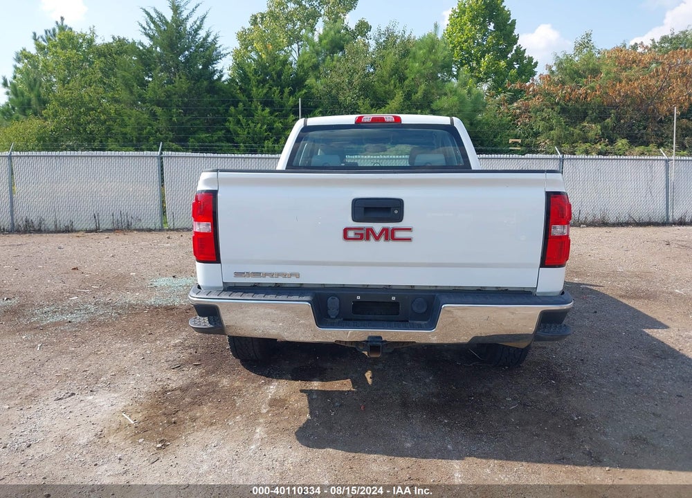 2017 GMC SIERRA 1500 VIN: 1GTV2LECXHZ215817