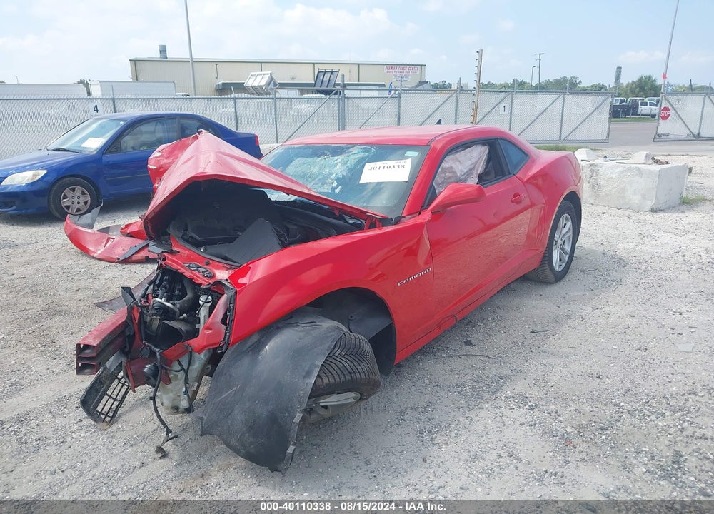 2015 CHEVROLET CAMARO 2LS VIN: 2G1FB1E38F9267763