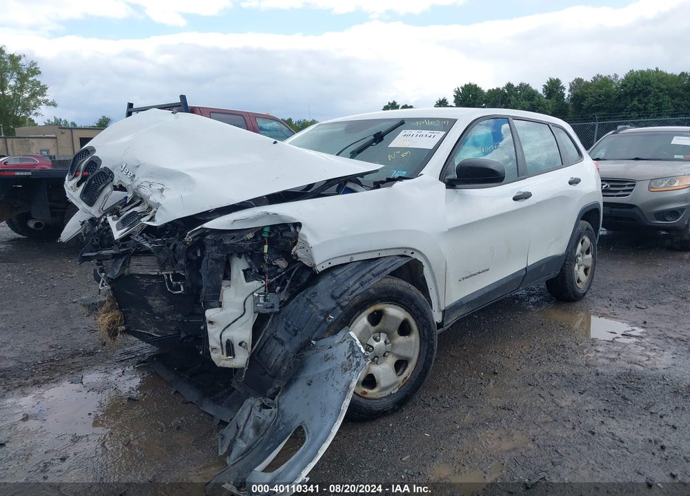 2014 JEEP CHEROKEE SPORT VIN: 1C4PJMAB1EW178507