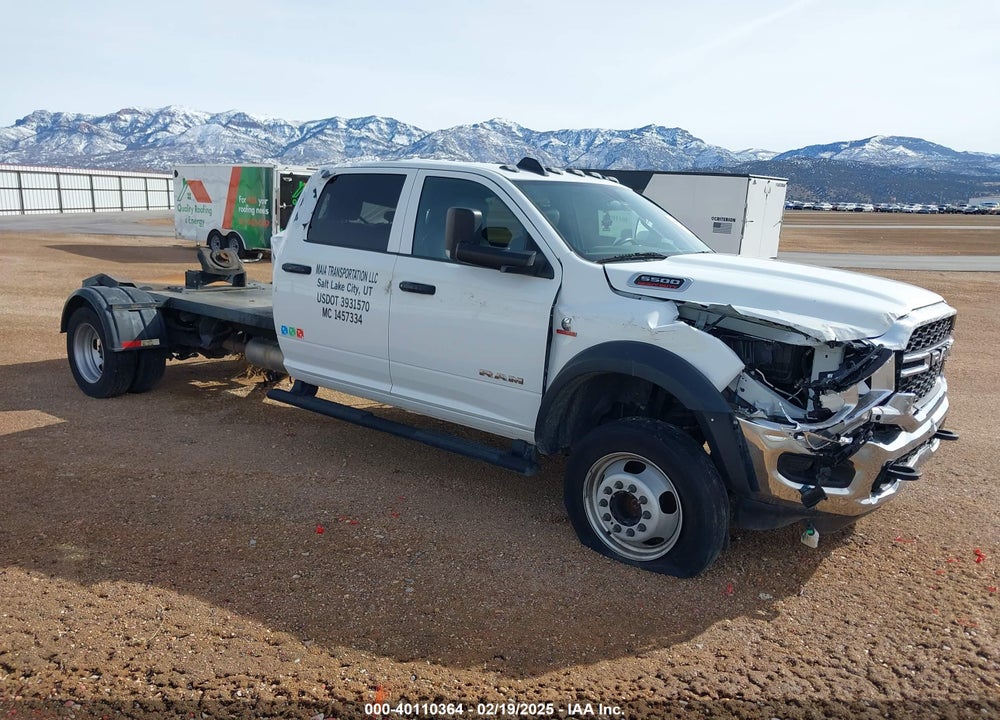 2022 RAM 5500 CHASSIS TRADESMAN/SLT/LAIE/LIMITED VIN: 3C7WRNFLXNG407909