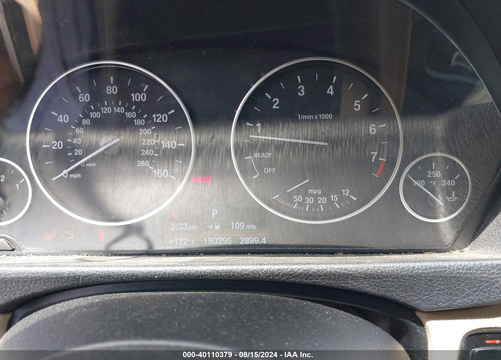2013 BMW 328I VIN: WBA3A5C58DF602112