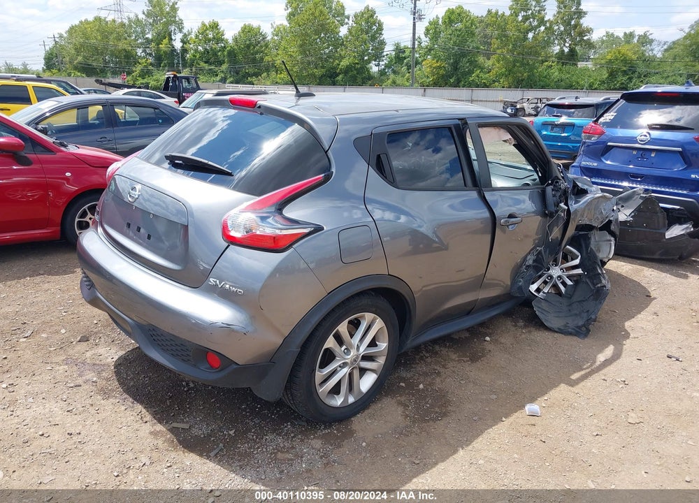 2016 NISSAN JUKE SV VIN: JN8AF5MV4GT653644