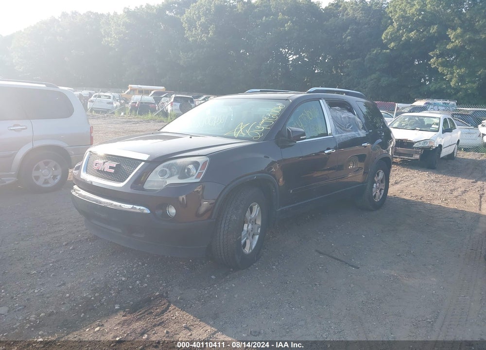 2009 GMC ACADIA SLT-2 VIN: 1GKER33D39J212558
