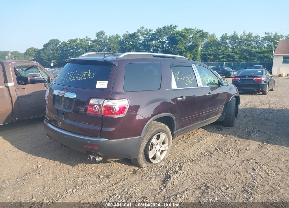 2009 GMC ACADIA SLT-2 VIN: 1GKER33D39J212558