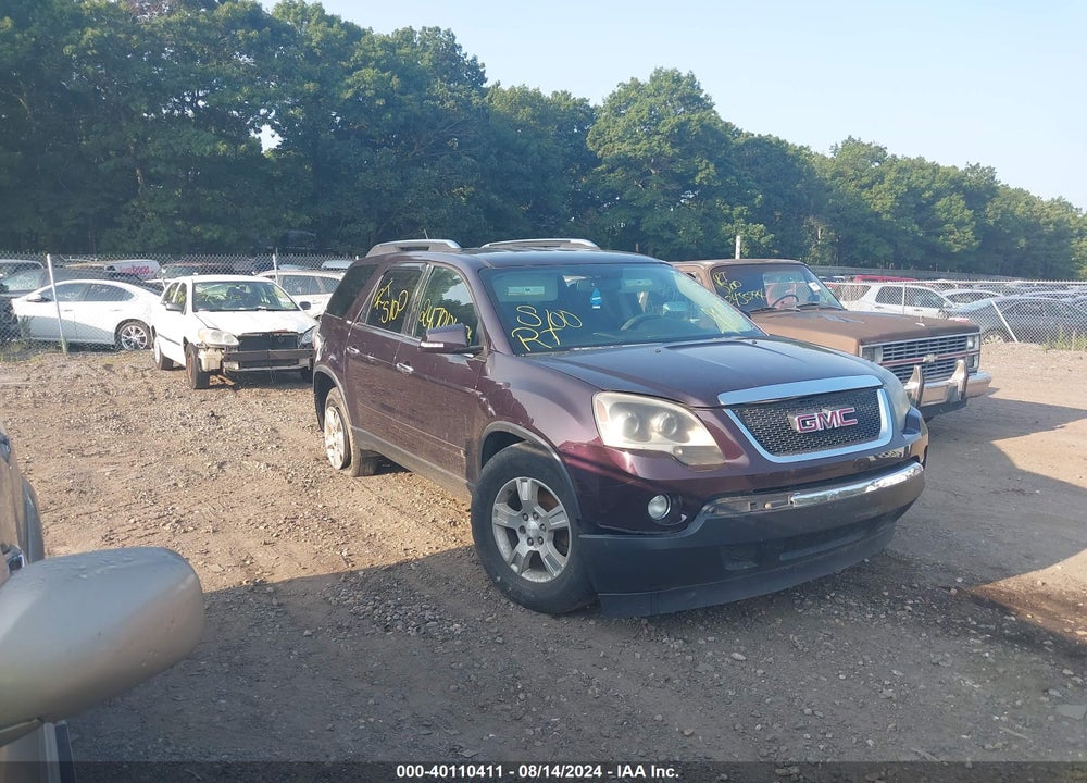2009 GMC ACADIA SLT-2 VIN: 1GKER33D39J212558