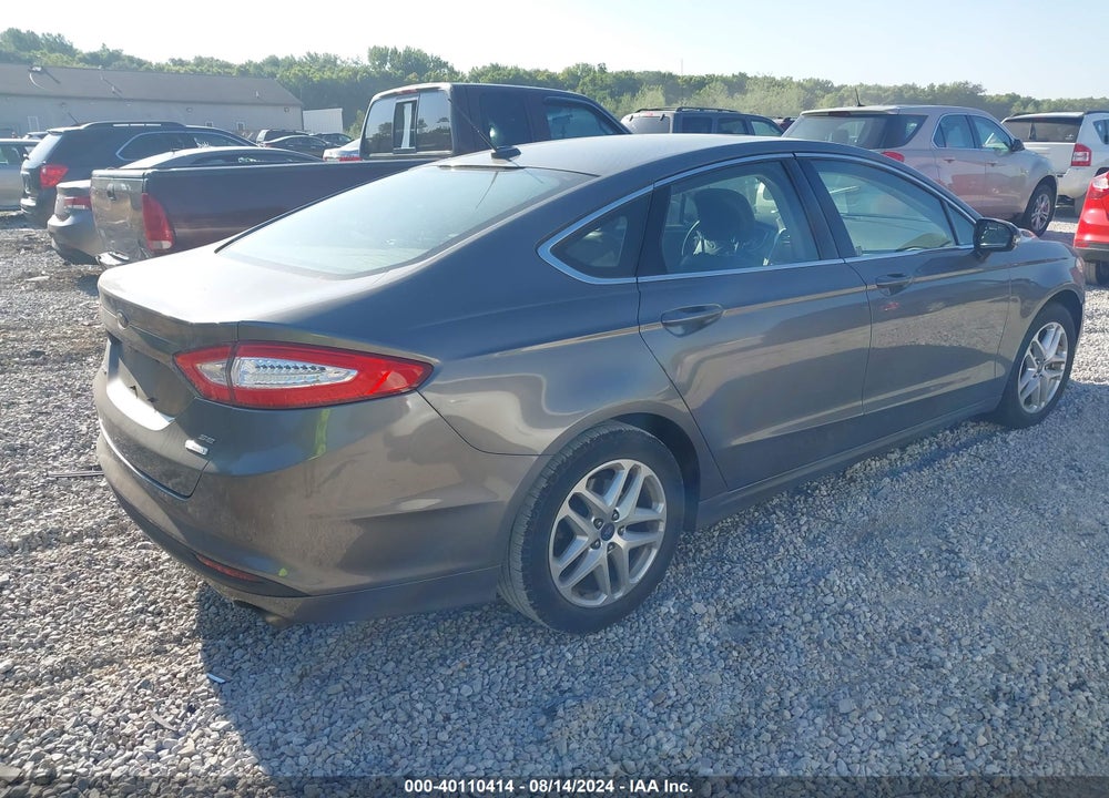 2014 FORD FUSION SE VIN: 1FA6P0HD5E5364783