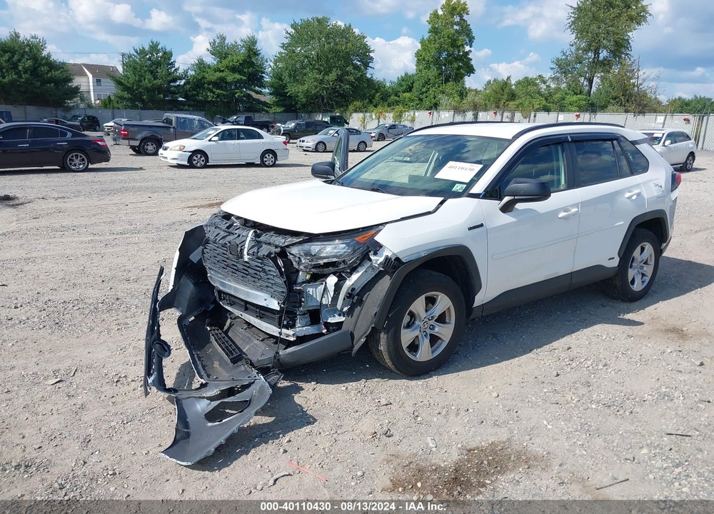 2021 TOYOTA RAV4 HYBRID LE VIN: JTMLWRFV9MD114077