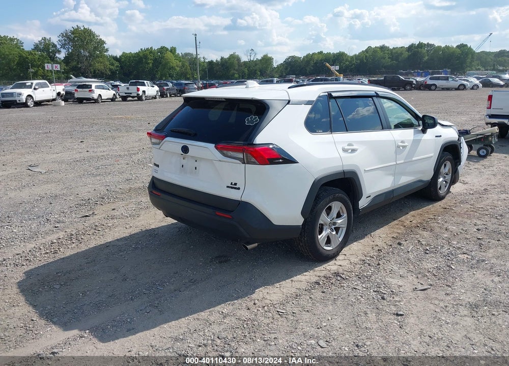 2021 TOYOTA RAV4 HYBRID LE VIN: JTMLWRFV9MD114077