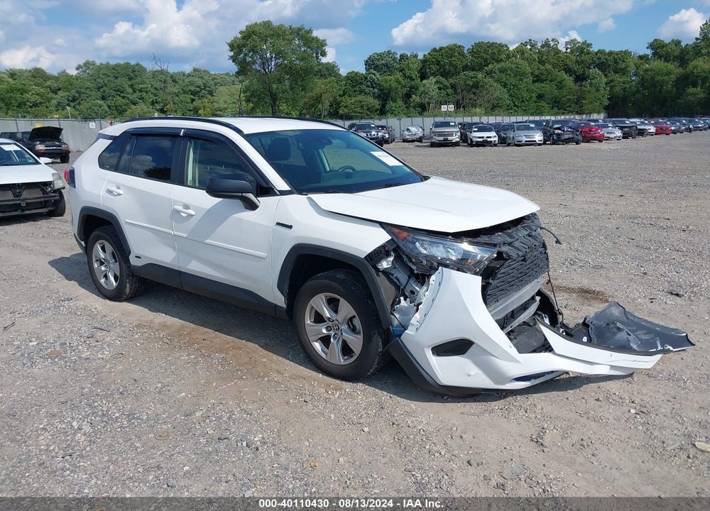2021 TOYOTA RAV4 HYBRID LE VIN: JTMLWRFV9MD114077