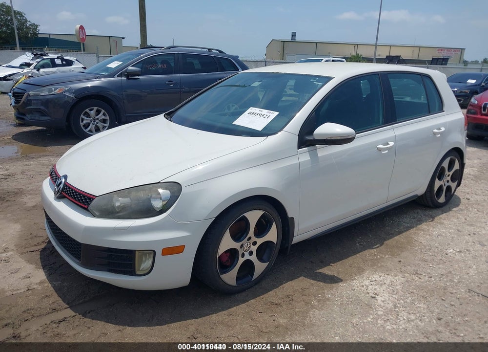 2012 VOLKSWAGEN GTI 4-DOOR VIN: WVWGV7AJ3CW103155