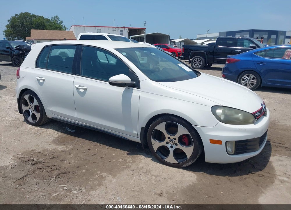 2012 VOLKSWAGEN GTI 4-DOOR VIN: WVWGV7AJ3CW103155